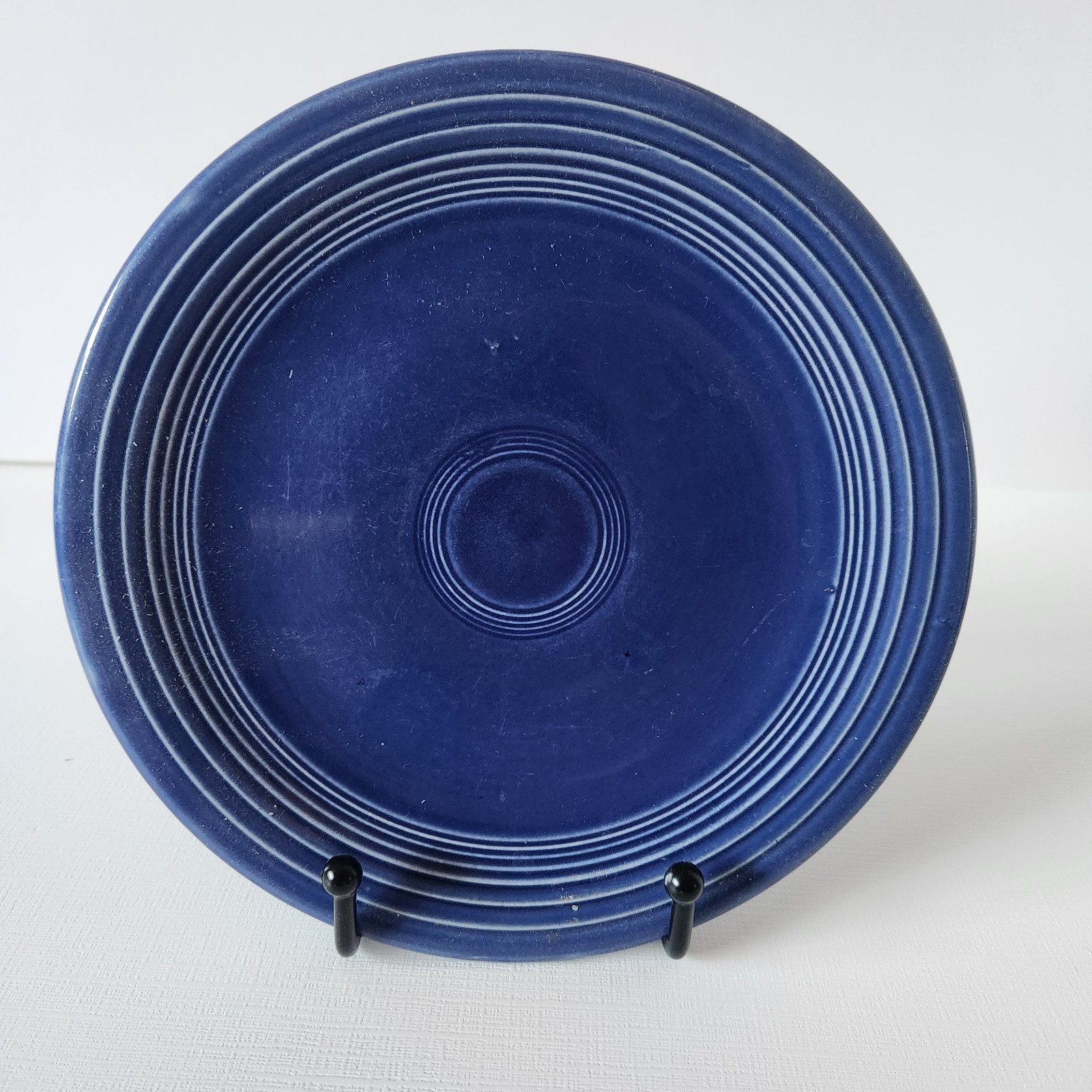 VTG FIESTA Ware Sapphire Blue Small Plate Salad Dessert Bread 7.25” Retired HTF