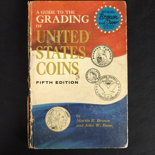 1969 Brown & Dunn Guide to Grading US Coins 5th Edition Whitman Reference