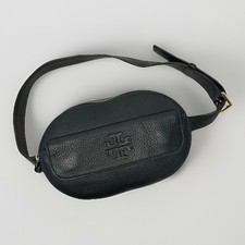 Tory Burch MCGRAW TAYLOR BELT BAG Bodybag Black Leather