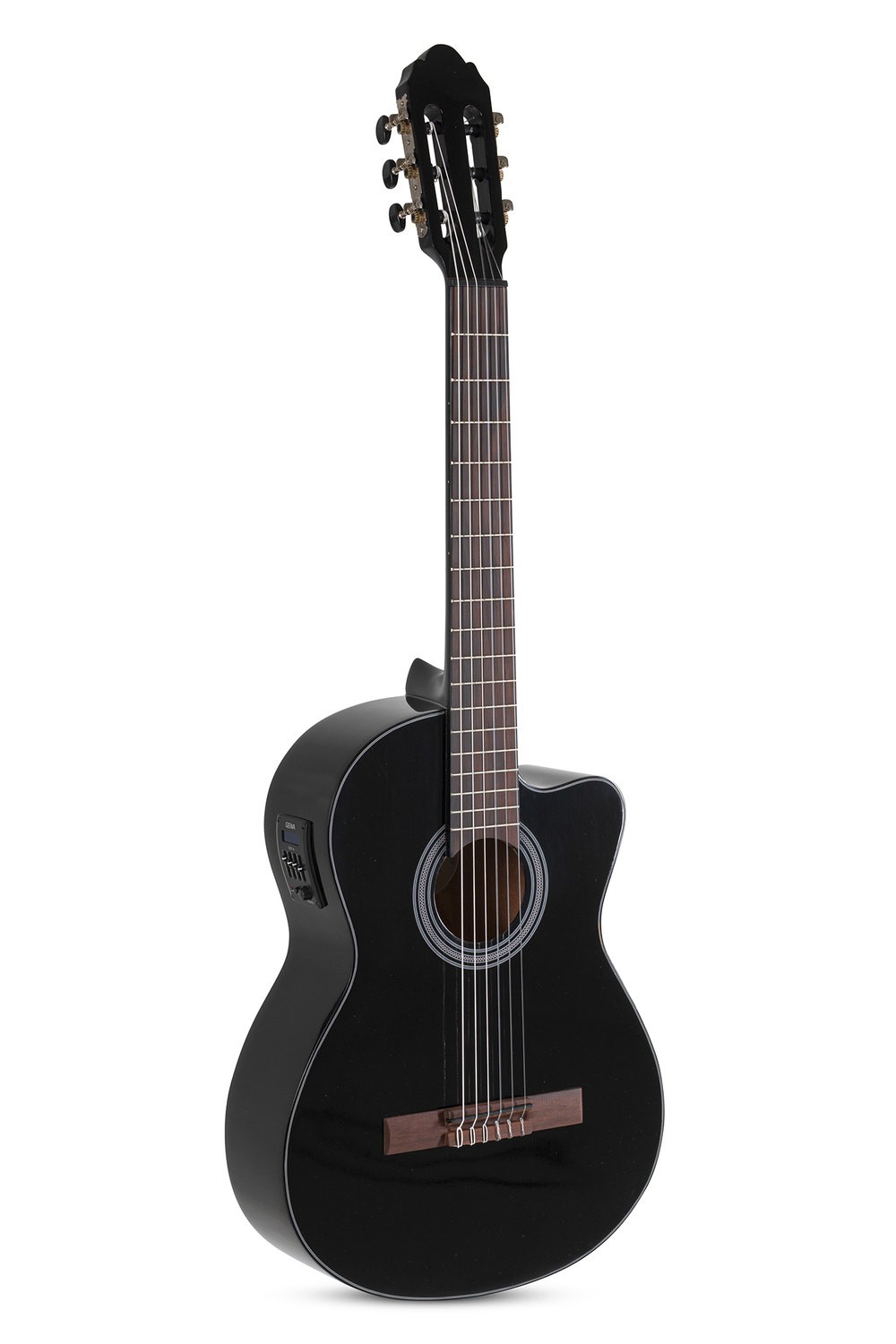 Chitarra Classica - Chitarra Classica Elettroacustica Student Nera - Elettroa...