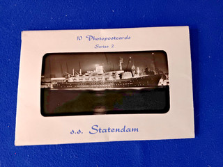 S.S. Statendam Ocean Liner 10 Photopostcards Series 2 RPPC Foto Ardito