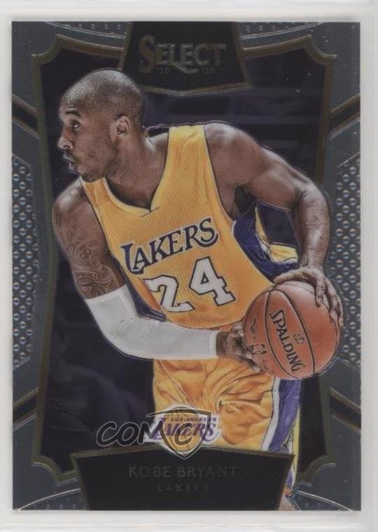 2015-16 Panini Select Concourse Kobe Bryant #7 HOF gp1