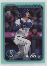 2024 Topps Update Aqua Leo Rivas #US279 0ft3