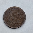 1847 - United States- Large Cent  1C -  Early American Copper Coin 🇺🇸 — photo 2