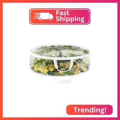 Whitmor Clear Wreath Storage Container with Tear Resistant PE Material, 30'' Chri