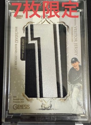BBM 2024 GENESIS Chiba Lotte Roki Sasaki Super Patch