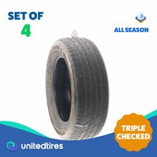 Set Of 4 Used 24560r18 Bridgestone Dueler Lx 105t - 7.532