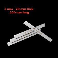 HSS Drehstahl Messer für Drehbank Rohlinge Drehen 3 mm - 20 mm Dick 200 mm lang