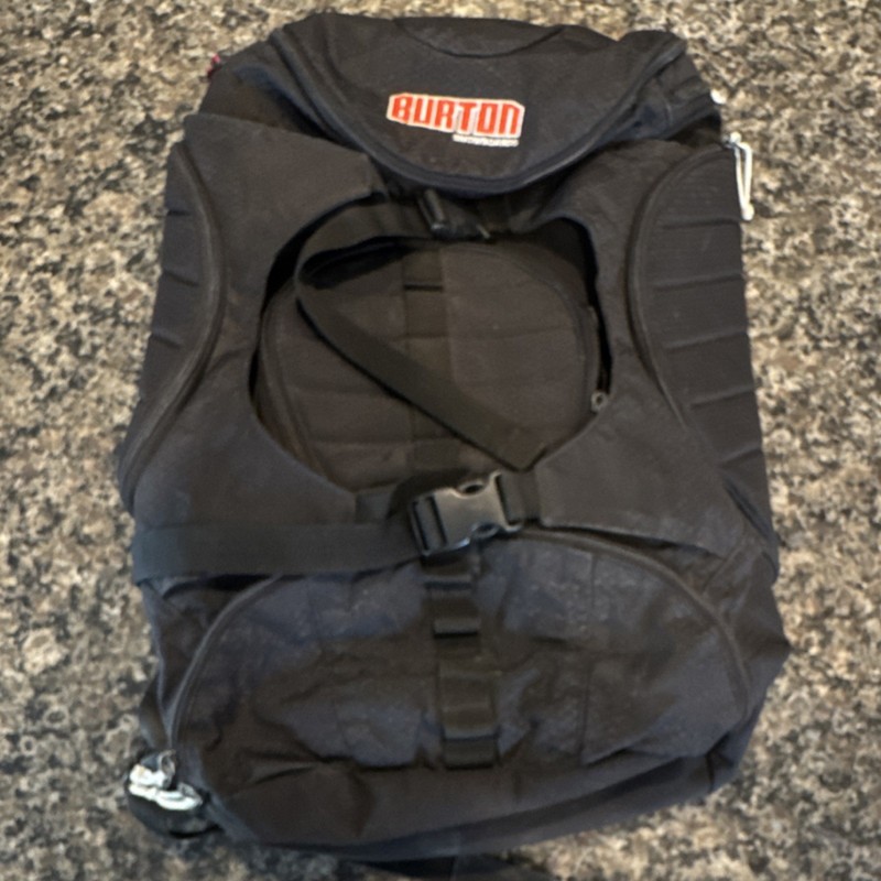 VTG Burton Snowboards Backpack Laptop Storage/CD Player Holder
