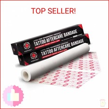 Sterivault Tattoo Aftercare Bandage - 12" Wide x 3 yd - Veteran Owned - Waterpro