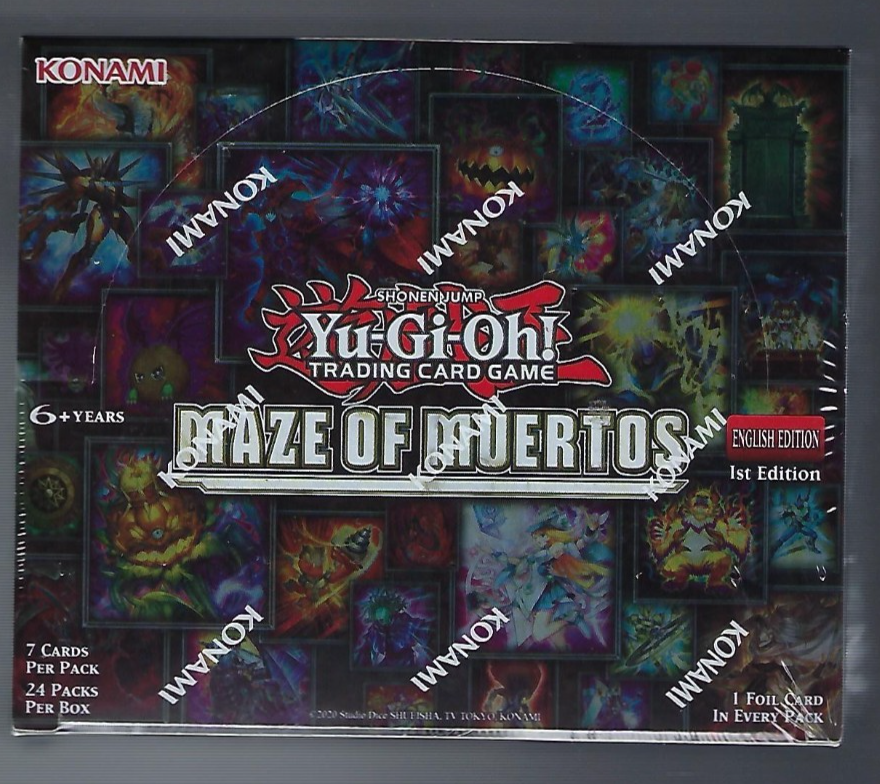 Yu-Gi-Oh! Maze of Muertos Booster Box New Sealed Yu-Gi-Oh! Maze of Muertos Booster Box New Sealed
