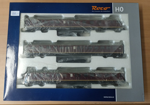 ROCO H0 63130: Dieseltriebzug 3-teilig,  VT 12 503 der DB, DSS,   in OVP (KTC) | Condition: Gebraucht