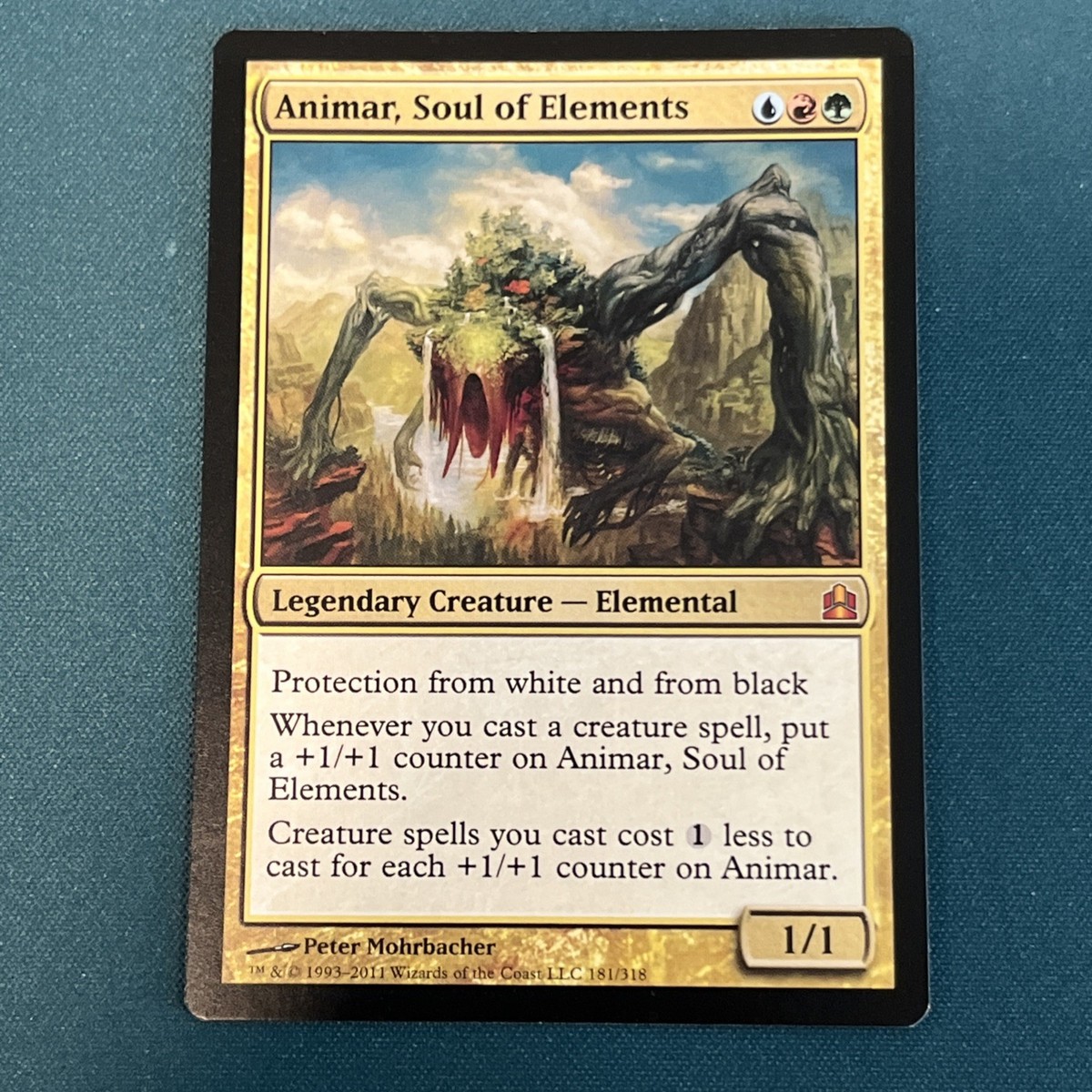 MTG Animar, Soul Of Elements Commander NM
