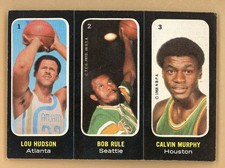 1971 TOPPS TRIO STICKERS #  1/2/3 CALVIN MURPHY ROCKETS GD-VG 551353 (KYCARDS)