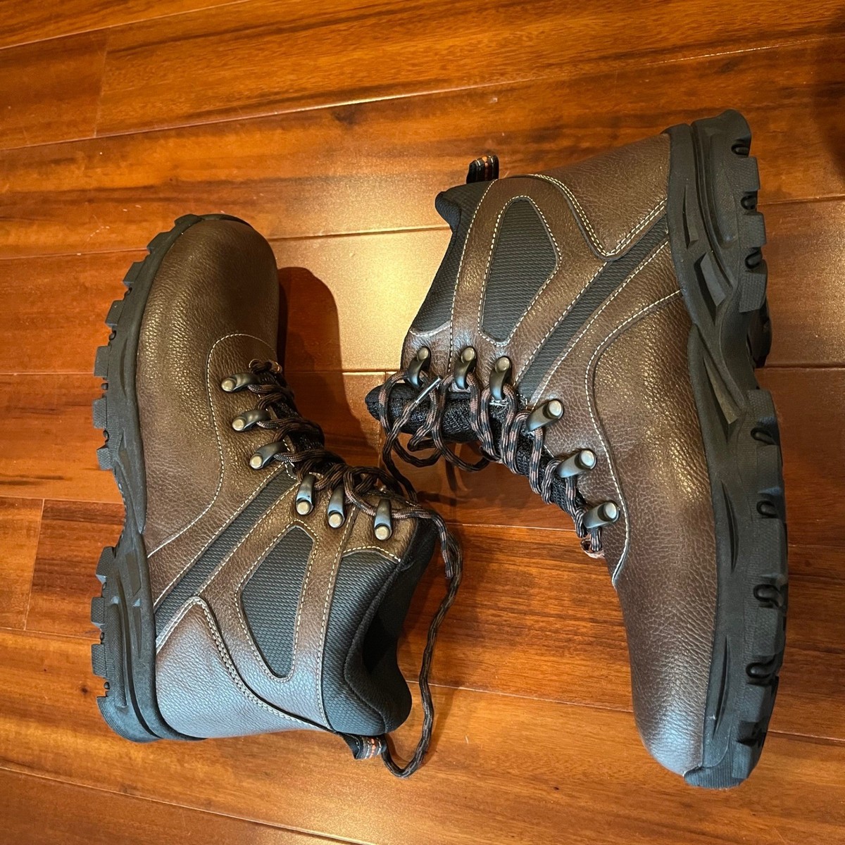 Weatherproof Vintage Jasper Boots Brown Hiking Rugged Trail Laceup New Men‎ 10M Heritage Weatherproof Men main image 2