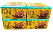 (48) FULFIL Protein Snack Bars, Chocolate Salted Caramel, 1.41 oz Each, BB 10/25