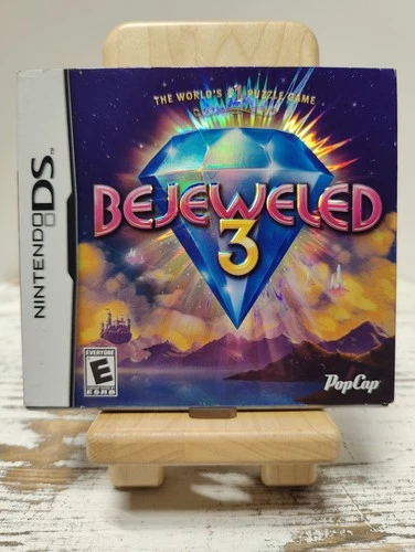 Bejeweled 3 Nintendo DS Brand New Sealed w/ Slip Cover