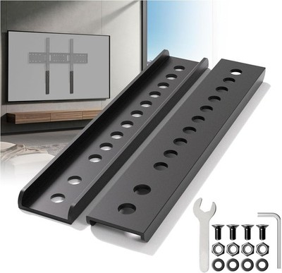 TV Mount Extension Brackets, Vertical VESA Mount Extender Designed for Low