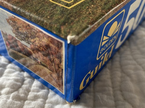 Vintage RARE Golden Guild 500 Piece Puzzle NEW ENGLAND FARM Jigsaw Unused - Picture 9 of 11