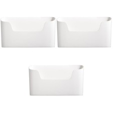 3 pcs Multi-function Hanging Rack Fridge Side Kitchen Storage Shelf White