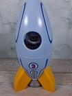 VTG Astronaut Orange Suit Helmet PLAYMOBIL 123 Pre-School Toy Blue Rocket Ship — photo 6