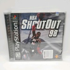 NBA ShootOut 98 (PlayStation 1, 1998) PS1, New SEALED w/ Hang Tab, Fast Ship