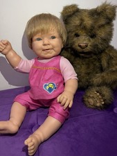 🌸BAMBOLA VINTAGE REBORN BERENGUER era FURGA POUPPE MUNECA ANNI 60/70 50Cm🌸