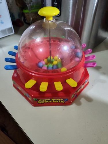 RARE Hoppin’ Poppin’ Spaceballs Ball Popper Board Game 1997 Poppin Fun Works!
