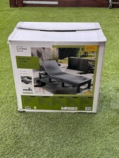 Livarno home Wicker Sun Lounger (with Box)