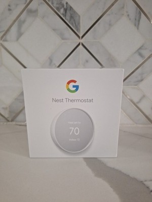 google nest thermostat snow