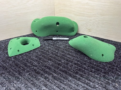 #ad Set Of 3 Green Rock Climbing Holds. Never Used. Please Read Description. #26 7. $64.00