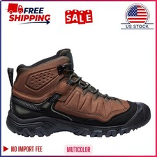 Limited Deal  KEEN Men's Targhee IV Waterproof Hiking Shoes Black/Brown