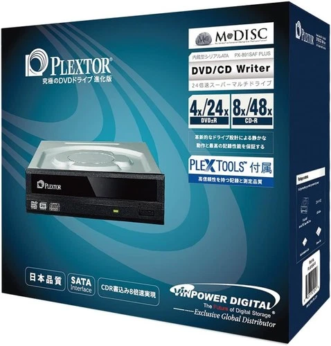 Plextor PX-891SAF PLUS BOX PlexTools 1pcs. NEW