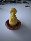Vintage Fisher Price Little People Sesame Street Big Bird Figure With Nest
