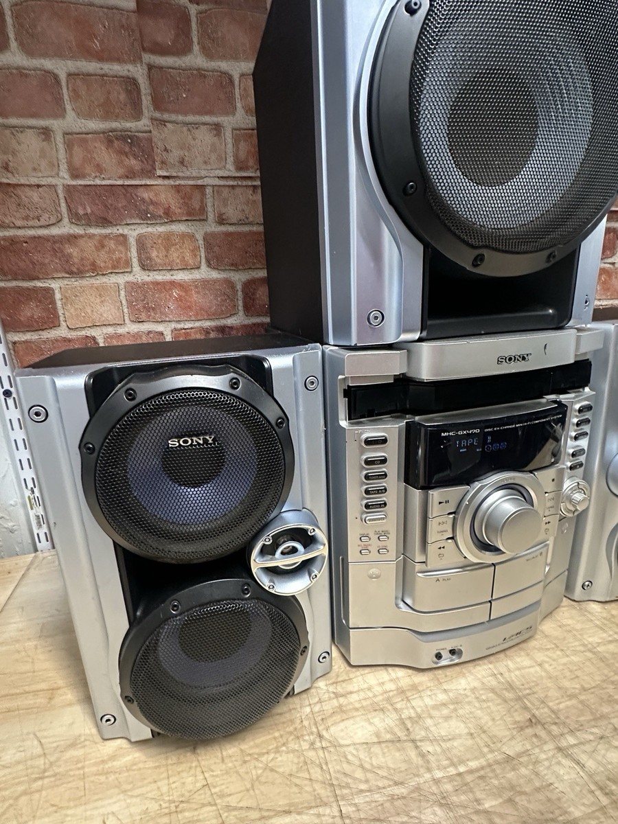 Sony MHC-GX470 Mini Audio System for sale online | eBay