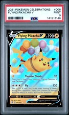 2021 POKEMON CELEBRATIONS #006 FLYING PIKACHU V PSA 9