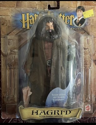 Harry Potter Hagrid Deluxe Creature Collection Mattel Figure Factory Sealed 2001