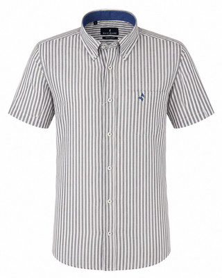 NG3120 HERREN BAUMWOLLHEMD HALBARM NAVIGIEREN