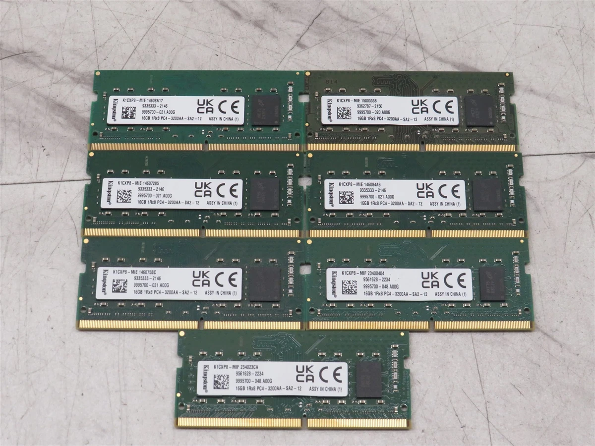 SO-DIMM 16 GB DDR4 DRAM Computer Memory (RAM) for sale | eBay