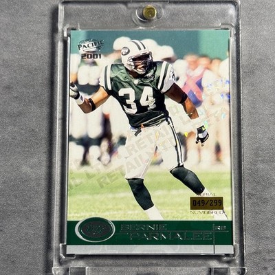 2001 Pacific Retail LTD /299 Bernie Parmalee #299 New York Jets Miami Dolphins