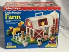 Fisher Price  Little People Farm Play Set Accessories#2555 Vintage  1990