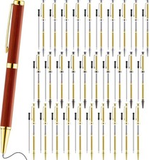 30 Pcs Slimline Pen Kit Wood Turning Twist Pen Kit W/ Refill Lathe Turning