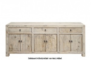 Saika 3 Sideboard Massiv Altes Holz Anrichte Vintage Schrank Matz Mobel Ebay