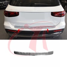 ?? Chrome Rear Bumper Protector Guard Pad Plate Trim For Mercedes X247 GLB 2020-