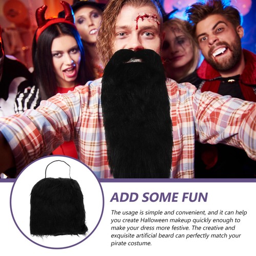 Falscher Bart vente en gros Gefälschter Der Halloween-Party Cosplay-Schnurrbart