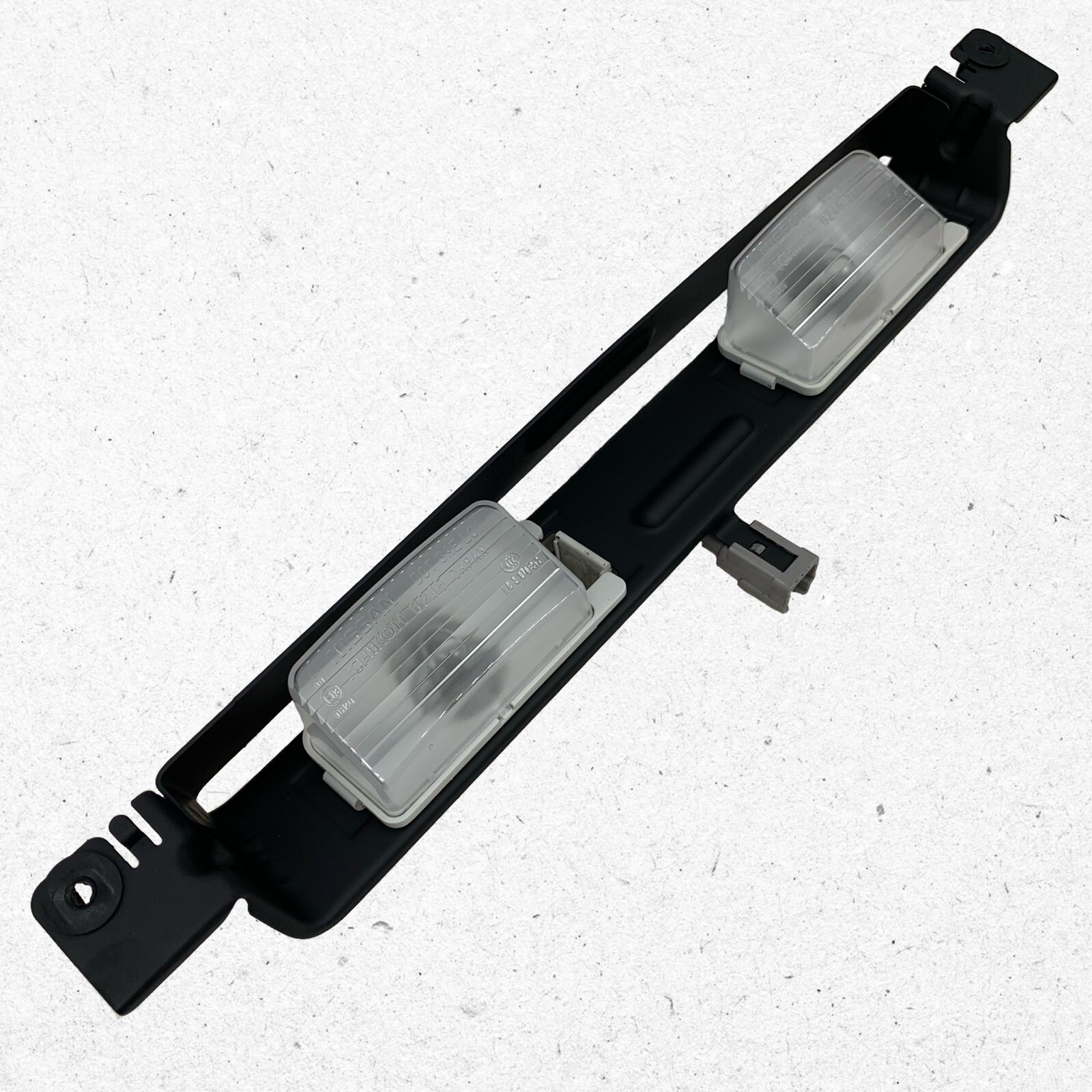 Infiniti OEM Rear Bumper License Plate Light Lamp Bracket Harness G25