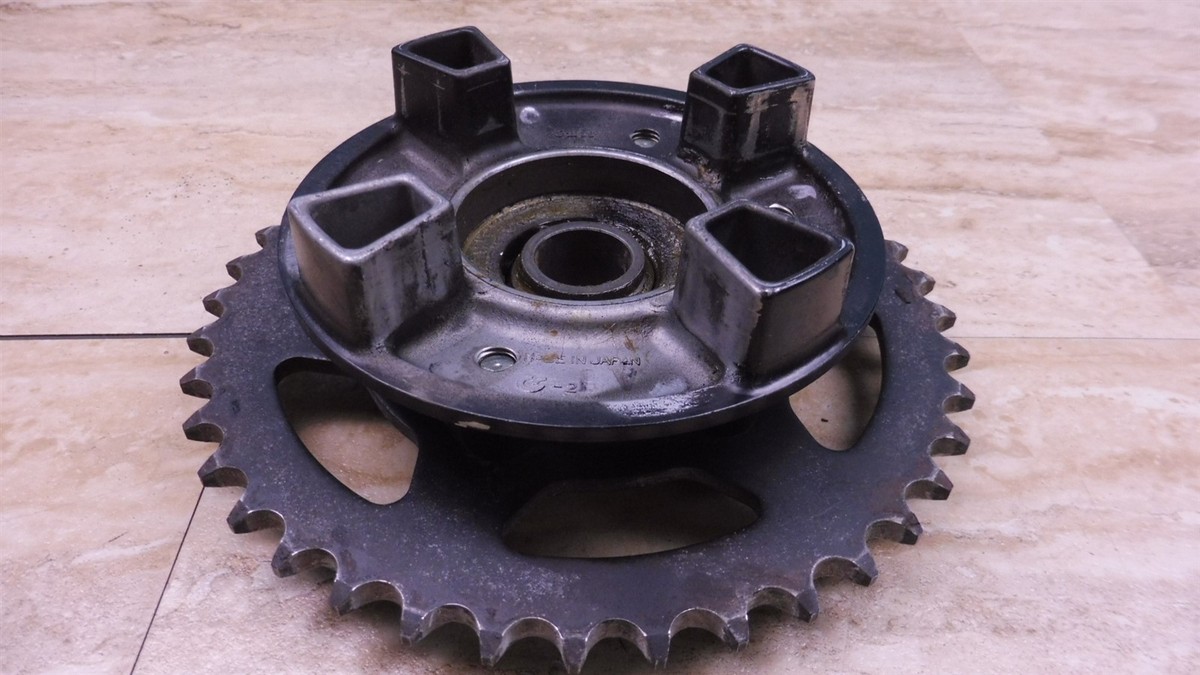 【666marimo】①215/55/17 2000 Kawasaki ZX6R Ninja 600 40 Tooth Rear Drive Sprocket