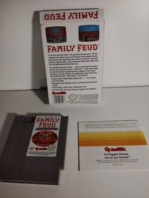 Family Feud (Nintendo NES Video Game) Completre in Box CIB