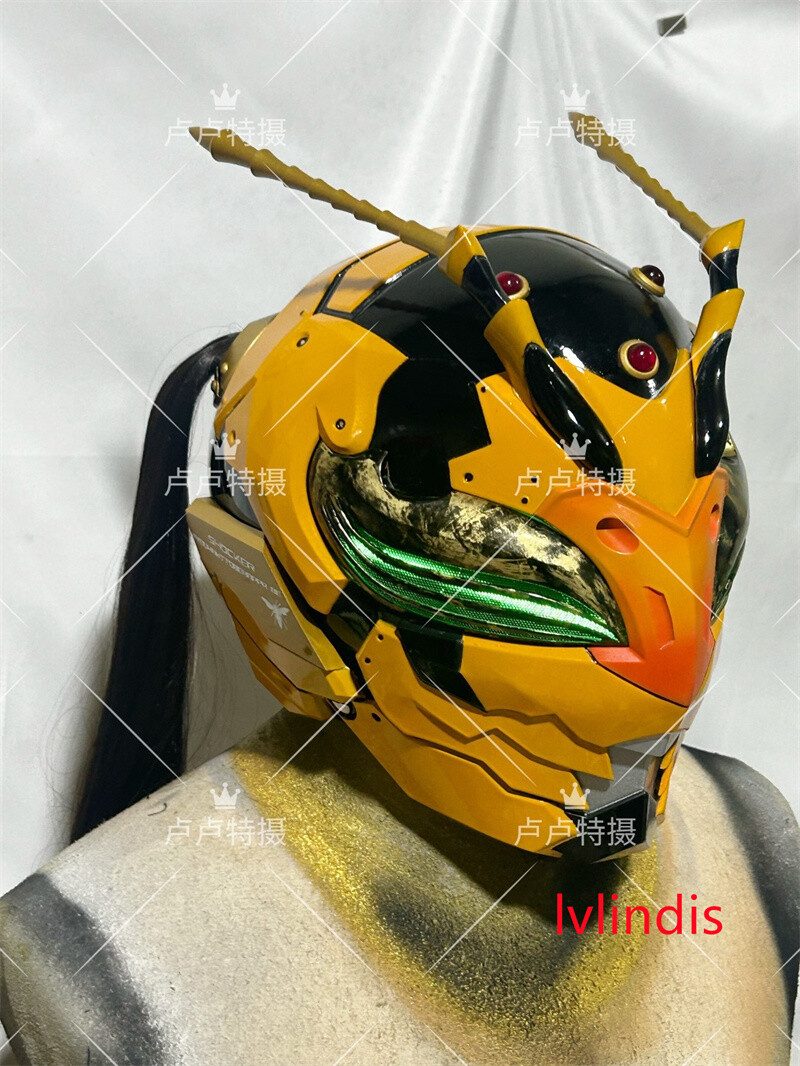 ハンドメイド　仮面 ハンドメイド 仮面 Try wearing a Kamen Rider Z mask [Cosplay mask