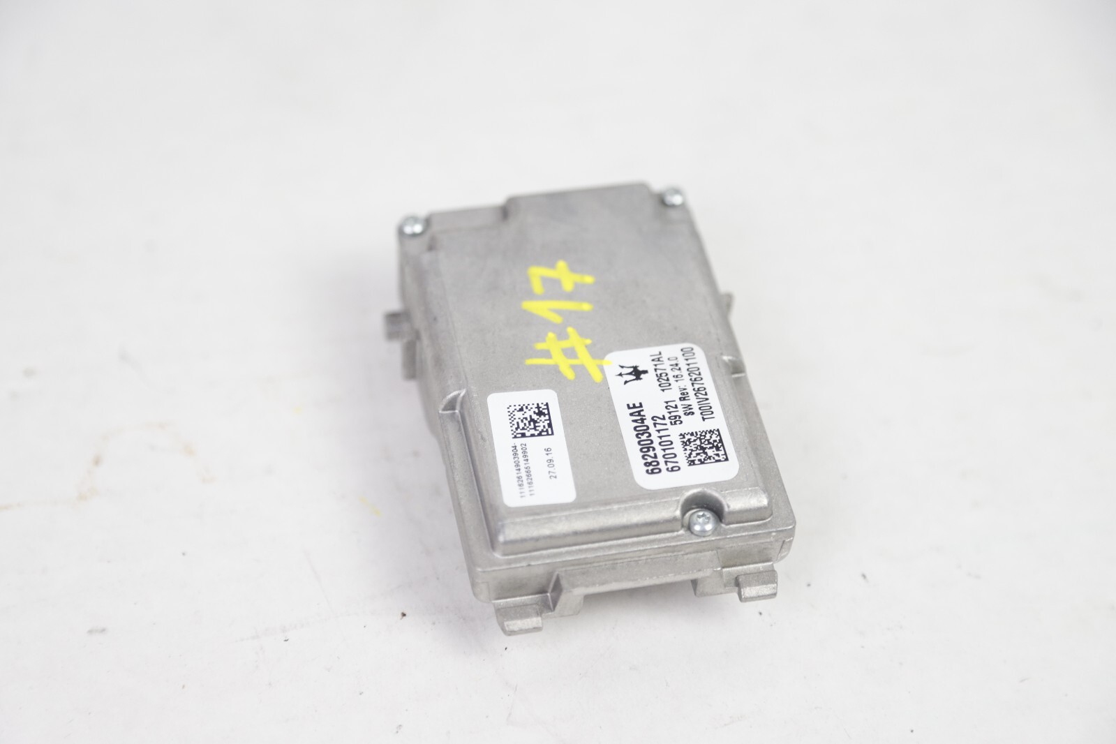 17-20 MASERATI GHIBLI / LEVANTE FRONT DISTANCE CAMERA FORWARD OEM 52K